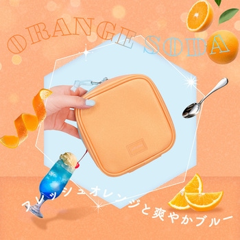 sofumo mashikaku pouch(マシカクポーチ) 収納 化粧ポーチ ミニポーチ コスメ スクエア ガジェットポーチ 旅行 全2色 ピンクライラック(MOT-GPOUCH02) MOTTERU