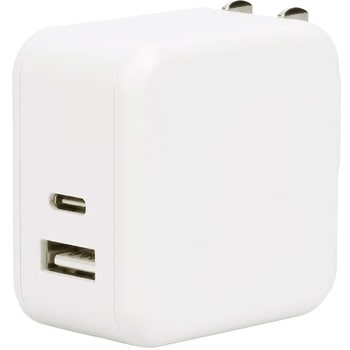 AC充電器 PD35W USB-C 1ポートUSB-A 1ポート 折りたたみ式プラグ 急速充電 PSE適合製品 全7色 2年保証 エアリーホワイト(MOT-ACPD35WU1-WH) MOTTERU