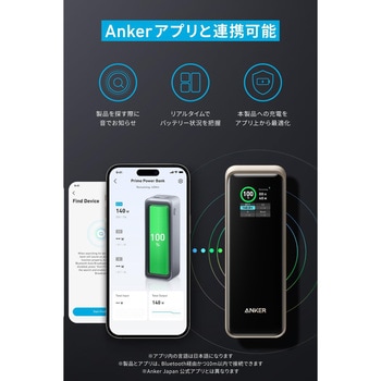Anker Prime Power Bank (27650mAh， 250W) Anker(アンカー)