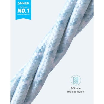 Anker 高耐久ナイロン ライトニングケーブル 1.0m Anker(アンカー)