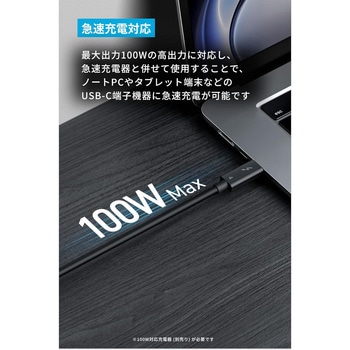 Anker USB-C & USB-C ケーブル Thunderbolt 4 (100W， 40Gbps) 2.0m - Anker(アンカー)