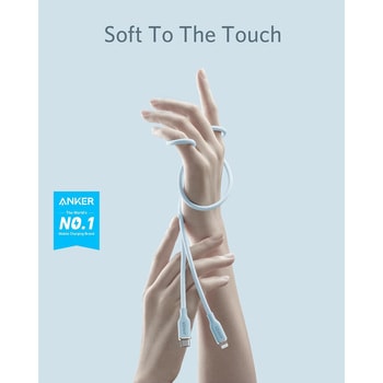 Anker PowerLine III Flow USB-C & ライトニング ケーブル 0.9m Anker(アンカー)