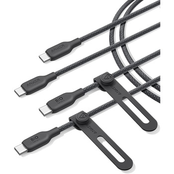 Anker USB-C & USB-C ケーブル (240W， エコフレンドリーナイロン) 1.8m 2本セット Anker(アンカー)