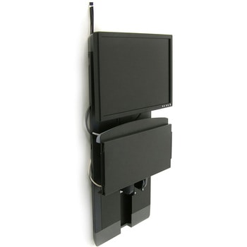 エルゴトロン StyleView 縦型リフト コンパクトタイプ ブラック 24インチ(2.3～13.6kg)まで VESA規格対応 ERGOTRON(エルゴトロン)