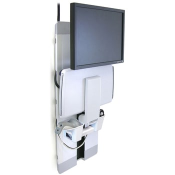エルゴトロン StyleView 縦型リフト ホワイト 24インチ(3.6～15kg)まで VESA規格対応 ERGOTRON(エルゴトロン)
