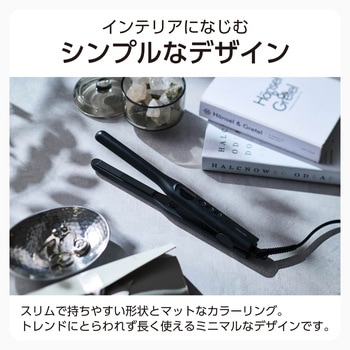 ストレート ヘアアイロン スリムプレート マイナスイオン ストレートアイロン 120～200℃(5段階調節) - テスコム