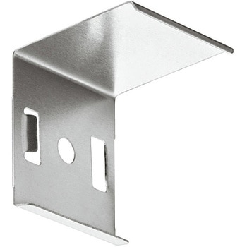 取付プレート ステンレスヘアライン プロファイル 2195用 【ハーフェレLEDライト Loox5】 - ハーフェレ