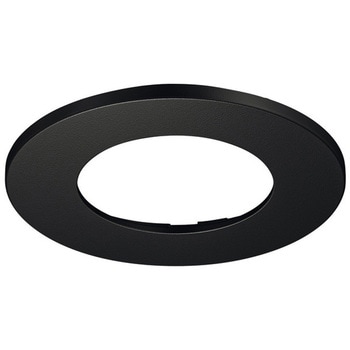 LED3092埋め込み用カバー 丸型/メタル 黒/D=65 【ハーフェレLEDライト Loox5】 ハーフェレ