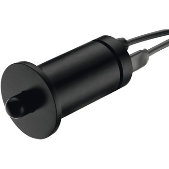 スイッチ ドアコンタクトスイッチ 黒 D12mm ケーブル2m付 【ハーフェレLEDライト Loox5】 - ハーフェレ