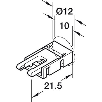電源ケーブル COB/24V 【ハーフェレLEDライト Loox5】 - ハーフェレ