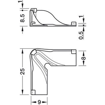 バングカーブ90 【ハーフェレLEDライト Loox5】 ハーフェレ