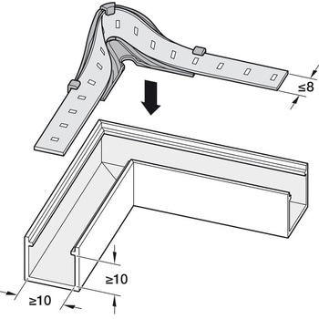 バングカーブ90 【ハーフェレLEDライト Loox5】 ハーフェレ
