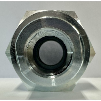 鍛鋼製ねじ込み式管継手 白 ユニオン (Oリング式) 藤井高圧