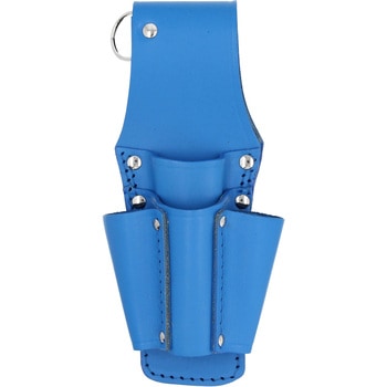 本革ツール4丁差し ブルー - コヅチ