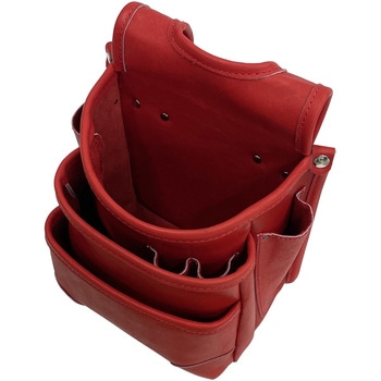 革製腰袋3段 コヅチ