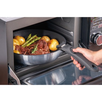 CAST VARIUS キャストバリウス 取っ手のとれるフライパン ガス火専用3点セット(フライパン×2、ハンドル×1) hokua(北陸アルミニウム)