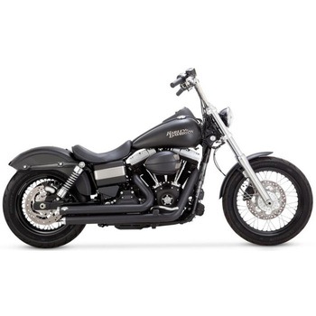 BigShots Staggered PCX ビッグショットスタッガード ブラック マフラー 1800-2605 Vance&Hines