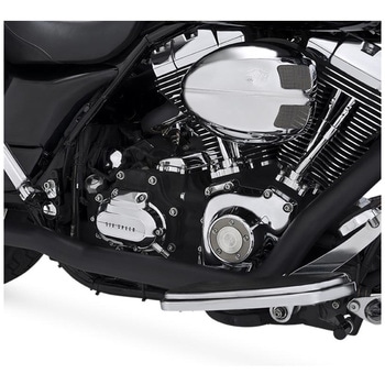 DresserDuals ドレッサーデュアルズ ヘッドパイプ ブラック マフラー 1802-0205 Vance&Hines
