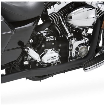 DresserDuals ドレッサーデュアルズ ヘッドパイプ ブラック マフラー 1802-0205 Vance&Hines