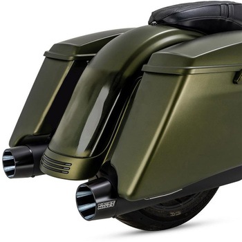 Blackbird450 ブラックバード スリップオン ブラック マフラー 1801-1804 Vance&Hines