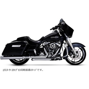 Dresser Duals PCX ドレッサーデュアル ヘッドパイプ クローム マフラー 17351 - Vance&Hines