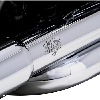 Dresser Duals PCX ドレッサーデュアル ヘッドパイプ クローム マフラー 17351 - Vance&Hines