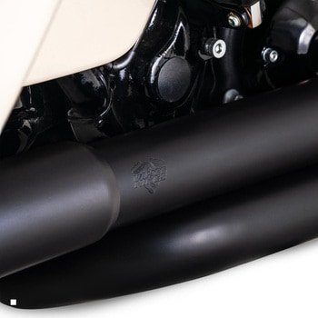 Dresser Duals PCX ドレッサーデュアル ヘッドパイプ ブラック マフラー 47351 Vance&Hines