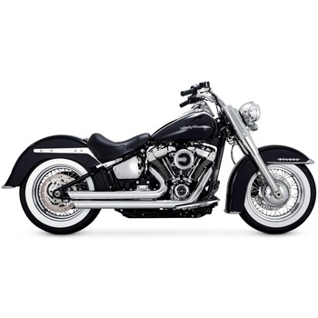 BigShots Staggered PCX ビッグショットスタッガード クローム マフラー 1800-2581 Vance&Hines