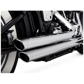 BigShots Staggered PCX ビッグショットスタッガード クローム マフラー 1800-2581 Vance&Hines