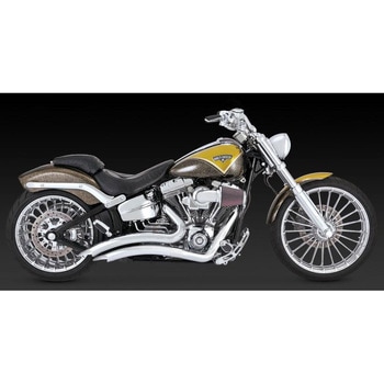 BigRadius 2-2 PCX ビッグラディウス2-2 クローム マフラー 1800-2588 Vance&Hines