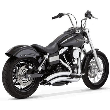 BigRadius 2-2 ビッグラディウス2-2 クローム マフラー 26081 Vance&Hines