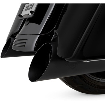 Backslash450 バックスラッシュ スリップオン ブラック マフラー 1801-1500 Vance&Hines