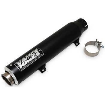 Backslash450 バックスラッシュ スリップオン ブラック マフラー 1801-1500 Vance&Hines