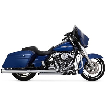 Eliminator400 エリミネーター スリップオン クローム/ブラック マフラー 1801-1065 Vance&Hines