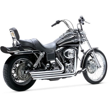 BigShots Staggered ビッグショットスタッガード クローム マフラー V17911 - Vance&Hines