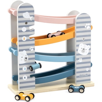 カースライダー 木製 おもちゃ (対象月齢18ヶ月から) PolarB