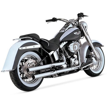 StraightShots HS ストレートショット スリップオン クローム マフラー 1801-0260 Vance&Hines