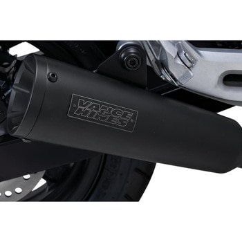 Upsweep アップスウィープ スリップオン ブラック マフラー 1811-4224 Vance&Hines