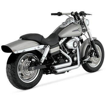 ShortShots Staggered PCX ショートショットスタッガード クローム マフラー 1800-2601 Vance&Hines