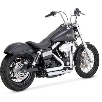 ShortShots Staggered PCX ショートショットスタッガード クローム マフラー 1800-2599 - Vance&Hines