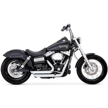 ShortShots Staggered PCX ショートショットスタッガード クローム マフラー 1800-2599 - Vance&Hines