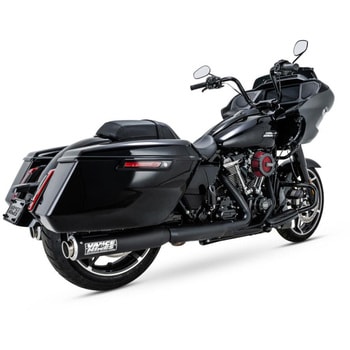 Supersport スリップオン ブラック マフラー 1801-1831 Vance&Hines