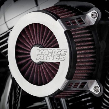 VO2 エアインテイク Cage Fighter ケージファイター ステンレス 70365 Vance&Hines