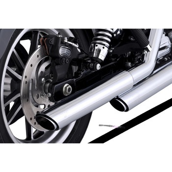 TwinSlash PCX ツインスラッシュ 3インチ スリップオン クローム マフラー 1801-1526 Vance&Hines