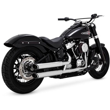 TwinSlash 3in Slip-on PCX ツインスラッシュ 3インチスリップオン クローム マフラー 16376 Vance&Hines