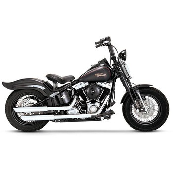 TwinSlash 3in S/O ツインスラッシュ 3インチ スリップオン クローム マフラー 16842 Vance&Hines