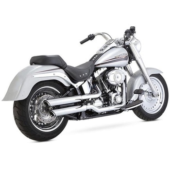 TwinSlash 3in S/O ツインスラッシュ 3インチ スリップオン クローム マフラー 16844 Vance&Hines