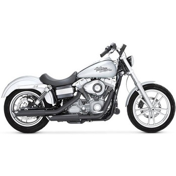 TwinSlash 3in S/O ツインスラッシュ 3インチ スリップオン ブラック マフラー 46838 Vance&Hines