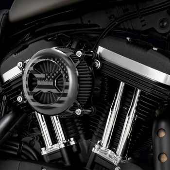 VO2 エアインテイク America アメリカ ブラック 42339FG Vance&Hines