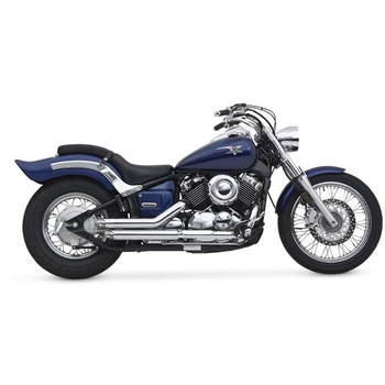 ShortShots Staggered ショートショットスタッガード クローム マフラー 1810-0559 Vance&Hines